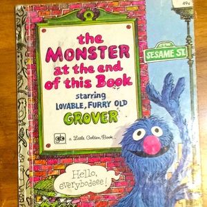 Vtg The Monster at End of This Book (Grover) Book